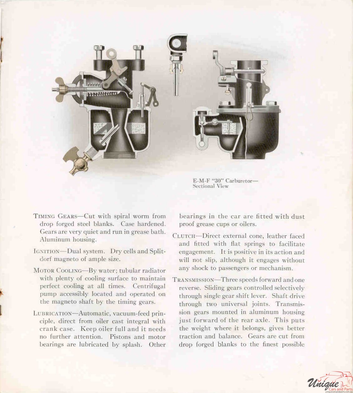1912 Studebaker E-M-F 30 Brochure Page 16